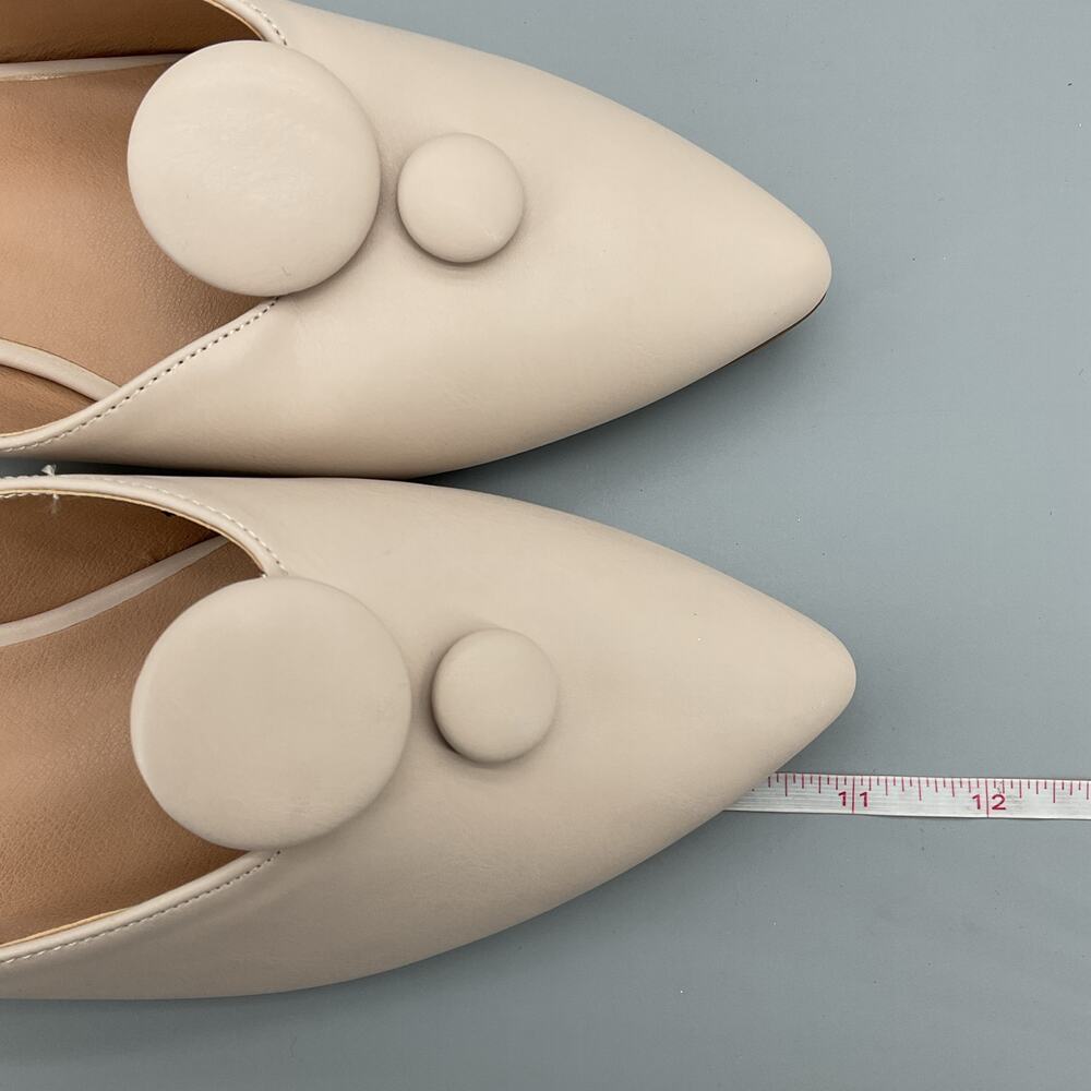 NEW Journee Collection Women’s Malorie Mules Nude Size 10 - Picture 7 of 10